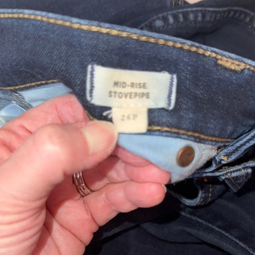 Madewell Blue Straight Jeans Timeless Style